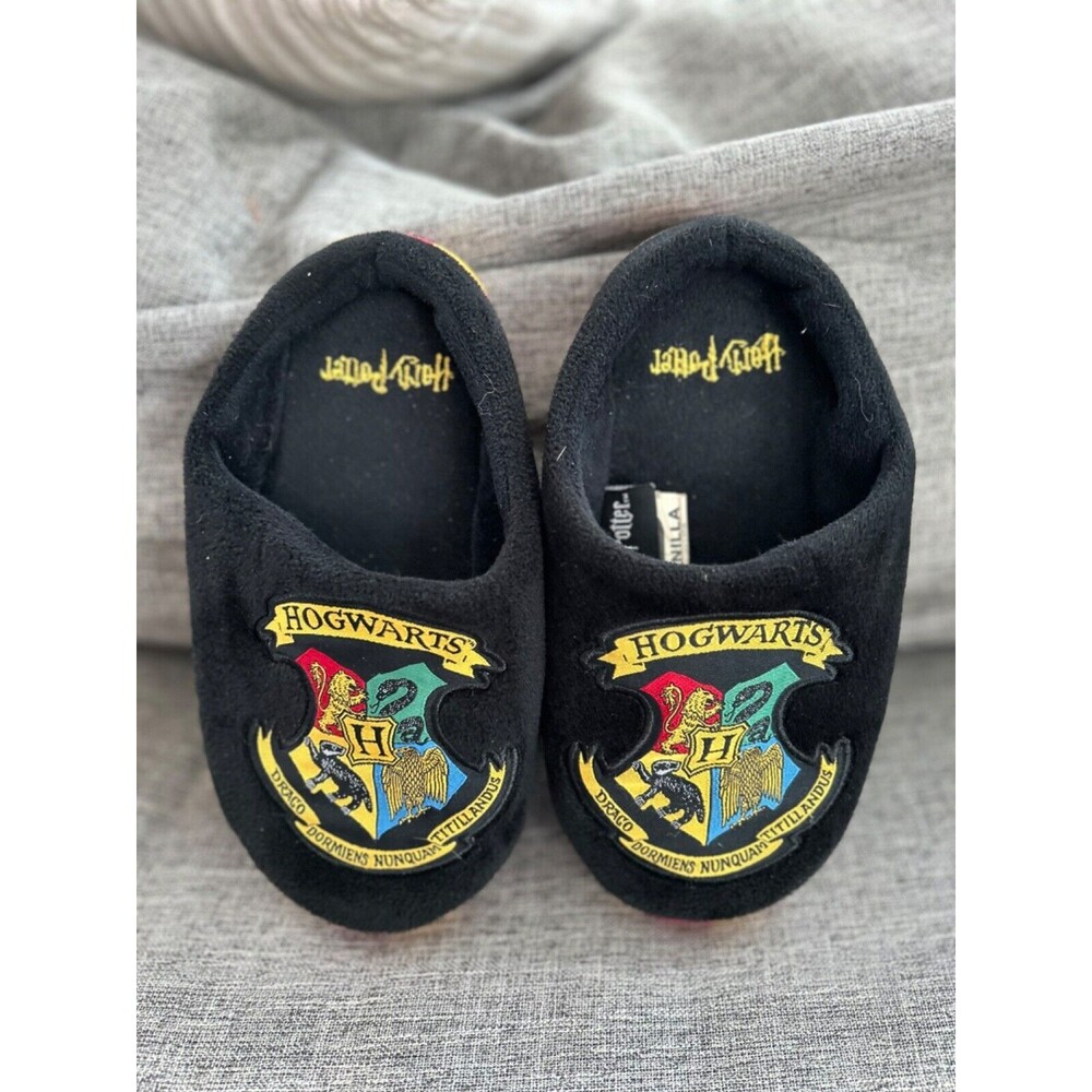 Harry Potter Hogwarts Mule Slippers Kids Size 2-3